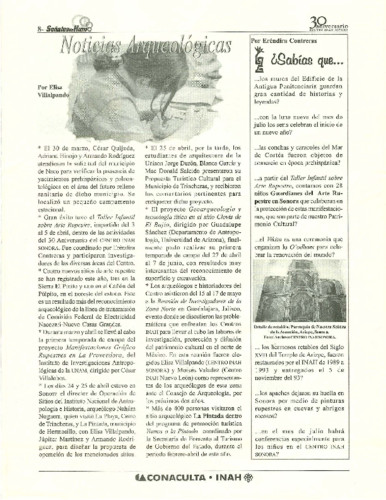 Noticias Arqueológicas