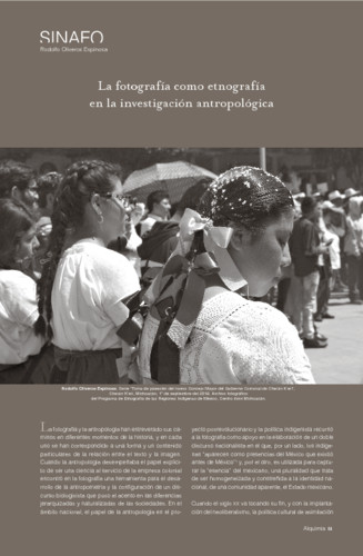 La fotografía como etnografía en la investigación antropológica