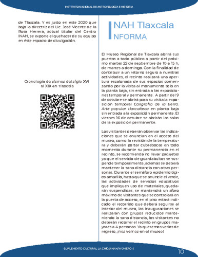 INAH Informa Tlaxcala