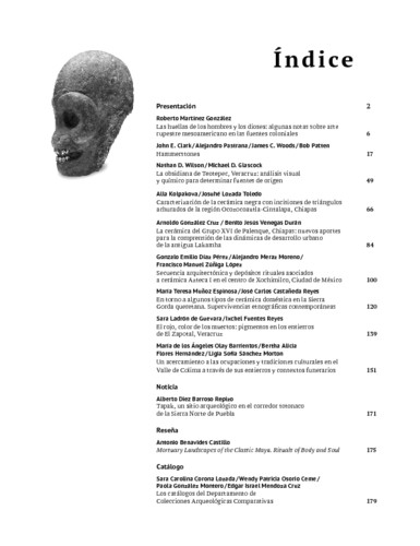 Índice-Presentación