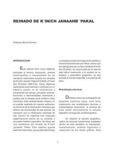 Reinado de K'inich Janaahb' Pakal