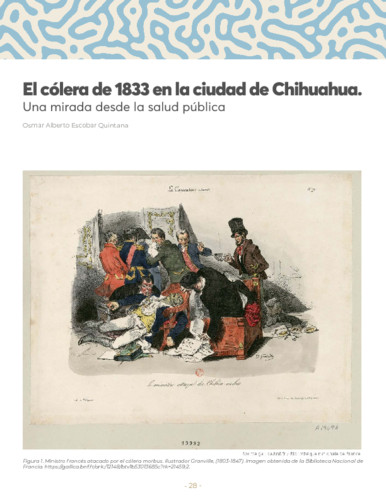 El cólera de 1833 en la ciudad de Chihuahua. Una mirada desde la salud pública
