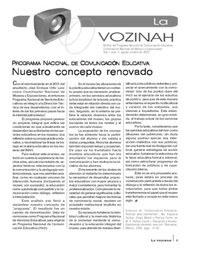 Nuestro concepto renovado