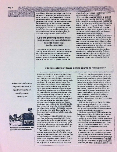¿Dónde estamos y hacia dónde apunta la renovación?