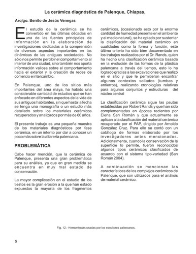 La cerámica diagnóstica de Palenque, Chiapas