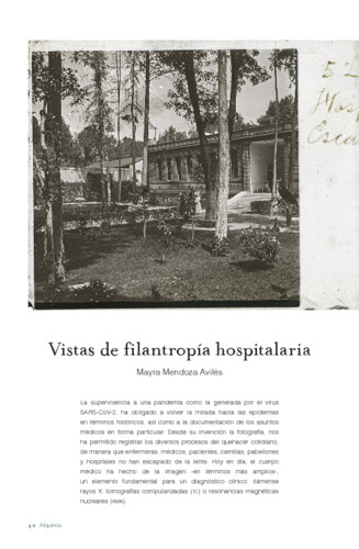 Vistas de filantropía hospitalaria