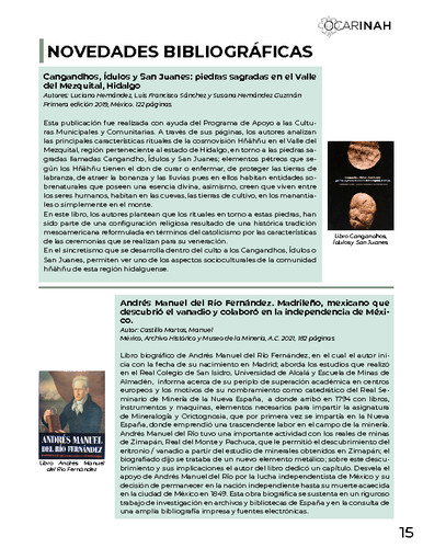 Novedades Bibliográficas
