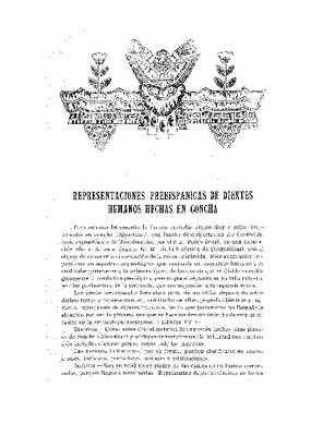 Representaciones prehispánicas de dientes humanos hechas en concha.