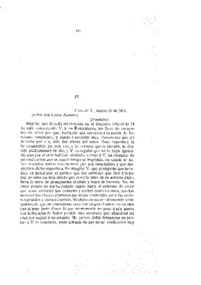Leona Vicario. Documento IX