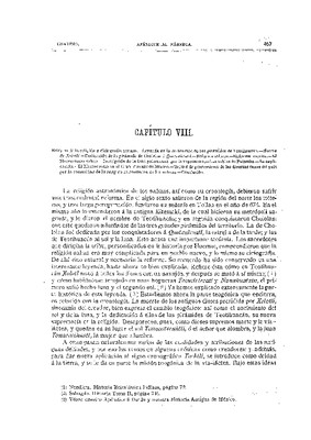 Libro Segundo. Capítulo VIII.- Reforma de la Religión y ciclografía nahuas