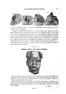 Ídolo azteca de tipo japonés.