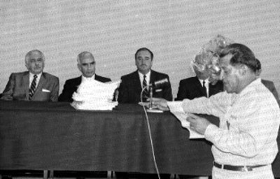 Juan Fernández Albarrán y funcionarios presiden ceremonia