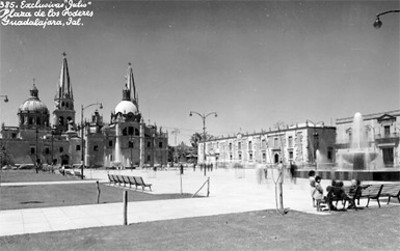 Plaza de los Poderes en Guadalajara