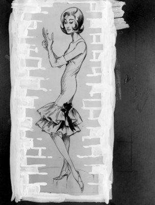 Diseño de moda, dibujo