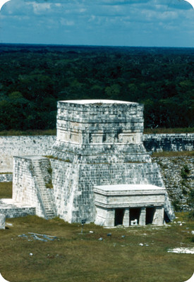 Arquitectura prehispánica, vista parcial