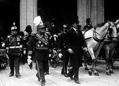 Camilo Polavieja del Castillo Negrete, marqués de Polavieja, en Palacio Nacional
