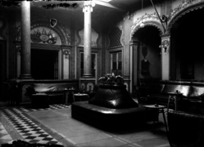 Sala de estar de un club