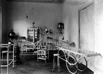 Sala de operaciones, interior