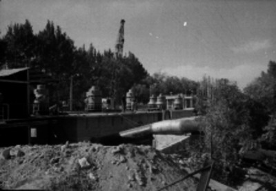 Estación de bombeo en San Lázaro
