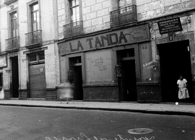 Fonda La Tanda, fachada