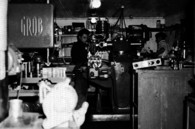 Sala de edición de un estudio cinematográfico
