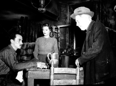 Eduardo Noriega en la filmación de una película