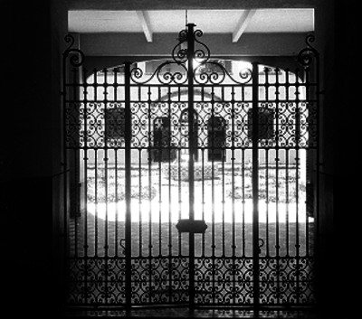 Entrada a la Correcional de Tlalpan