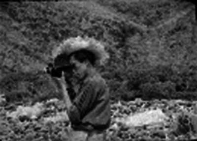 Hombre con sombrero, filma