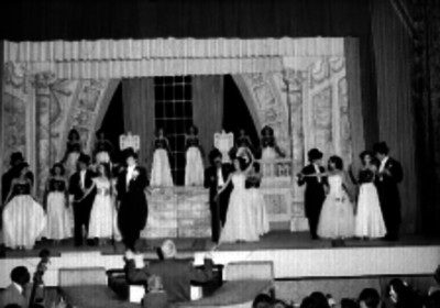 Bailarines en escena