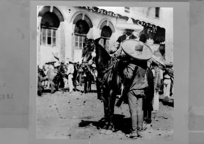 Emiliano Zapata con el general Pacheco