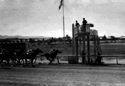 Jockeys durante una competencia