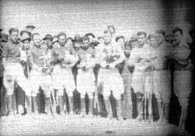 Jugadores de Polo con trofeos, retrato de grupo