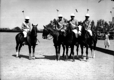 Equipo de Polo, retrato de grupo