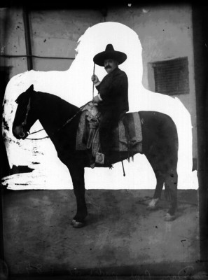 Pepe a caballo, retrato
