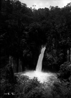 Cascada Zararacua, vista parcial