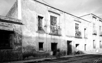 Casa habitación en la calle de Bolivia no. 56 de la cd. de México, vista parcial