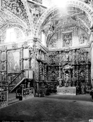 Iglesia de San Francisco Acatepec, Retablo lateral