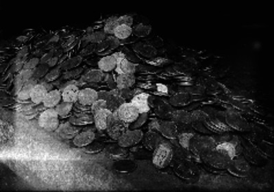 Monedas mexicanas falsas