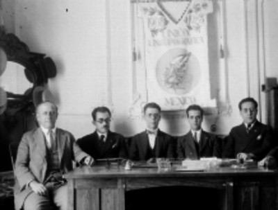 Miembros de la asociación sindical, retrato