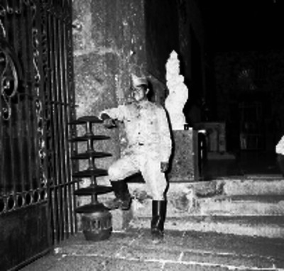 Trabajador de la hacienda Galindo