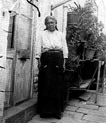 Trabajadora doméstica, retrato