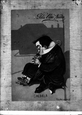 Carlos Alcalde, caricatura