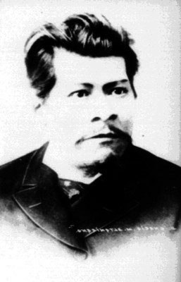 Ignacio Manuel Altamirano, litografía