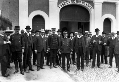 Rosalino Martínez Joaquín Mass, Felipe Mier y las autoridades de Orizaba