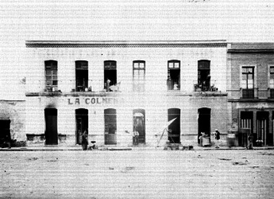 Edificio de fotografía y casa amplificadora de retratos, fachadas