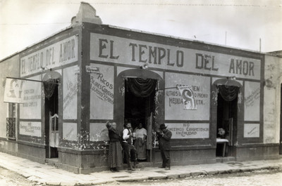 Pulqueria El Templo del Amor, fachada