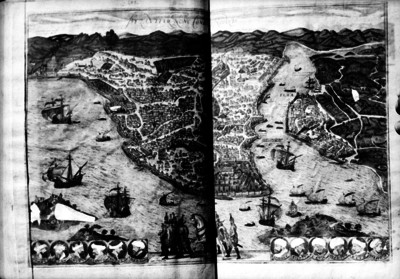 Mapa de Constantinopla