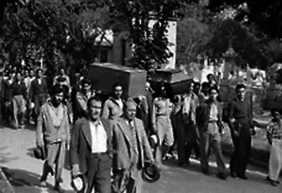 Funerales de los restos de jaime Nunó
