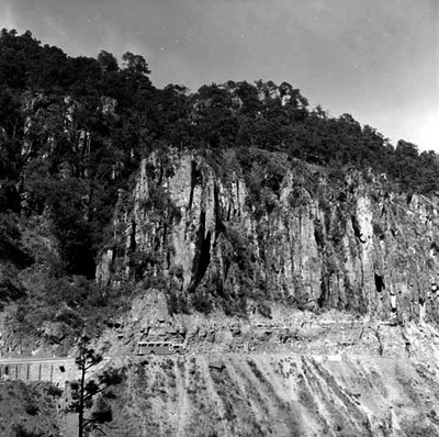 Carretera Durango - Mazatlán, panorámica