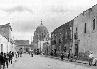 Iglesia en la calle de Loreto de la cd. de México
